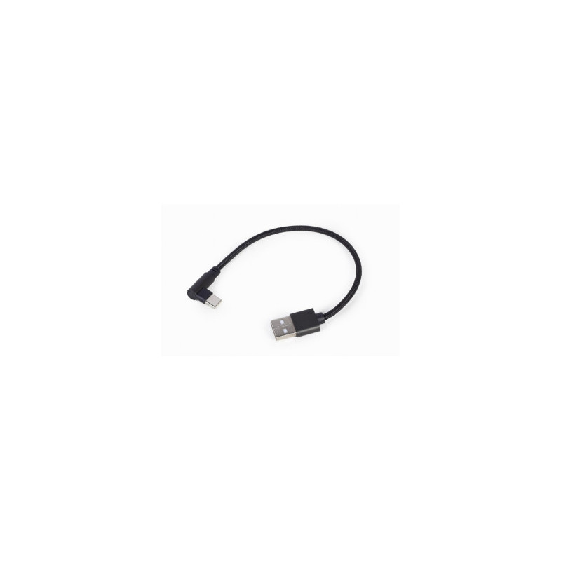 Gembird USB Type-C Male - USB Male 0.2m Black