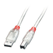 USB 2.0 Kabel Typ A / B 2m...