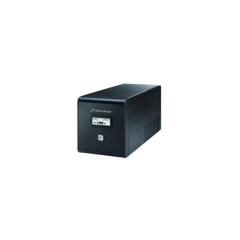 Power Walker UPS Line-Interactive 1000VA 2x 230V PL 2x IEC RJ11 / RJ45 USB LCD