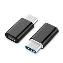 Gembird USB 2.0 Type-C OTG adapter (CM / MicroUSB-F) black