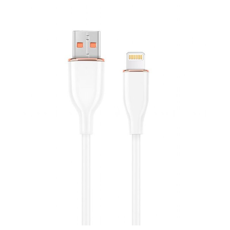 CABLE LIGHTNING TO USB2 1.5M / CC-USB2S-AM8PM-1.5M-W GEMBIRD