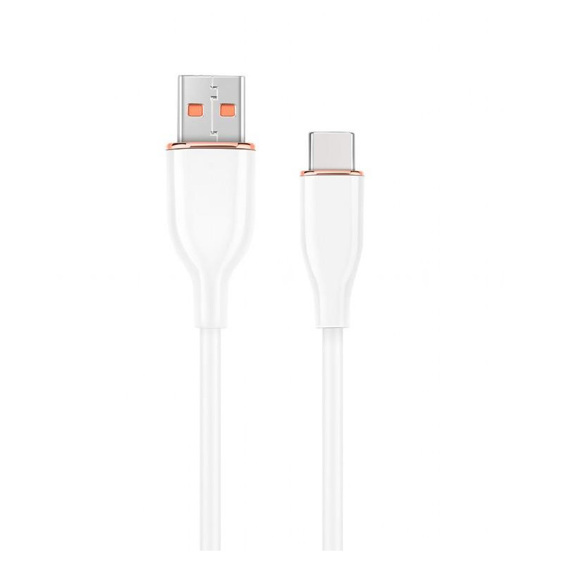 Gembird Premium silicon USB-A Male - USB Type-C Male 1.5m White 8716309132169