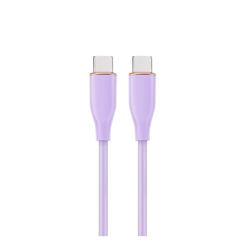 Type-C Power Delivery (PD) charging and data cable purple
