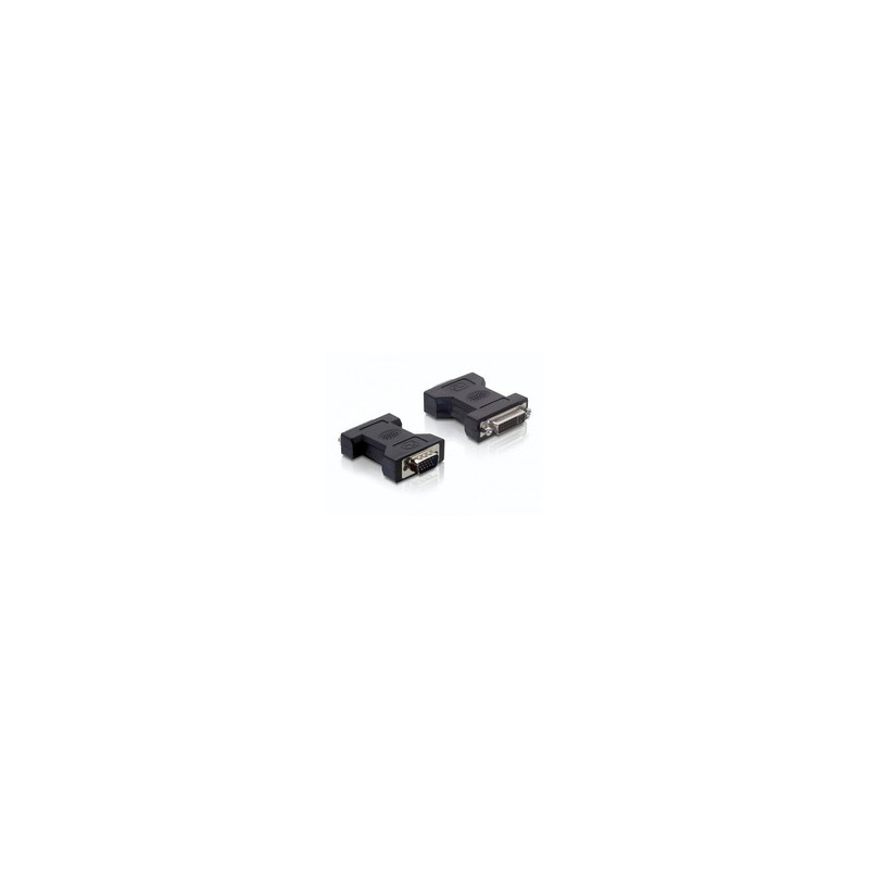 Delock Adapter DVI (female) 24+5pin - VGA (male)