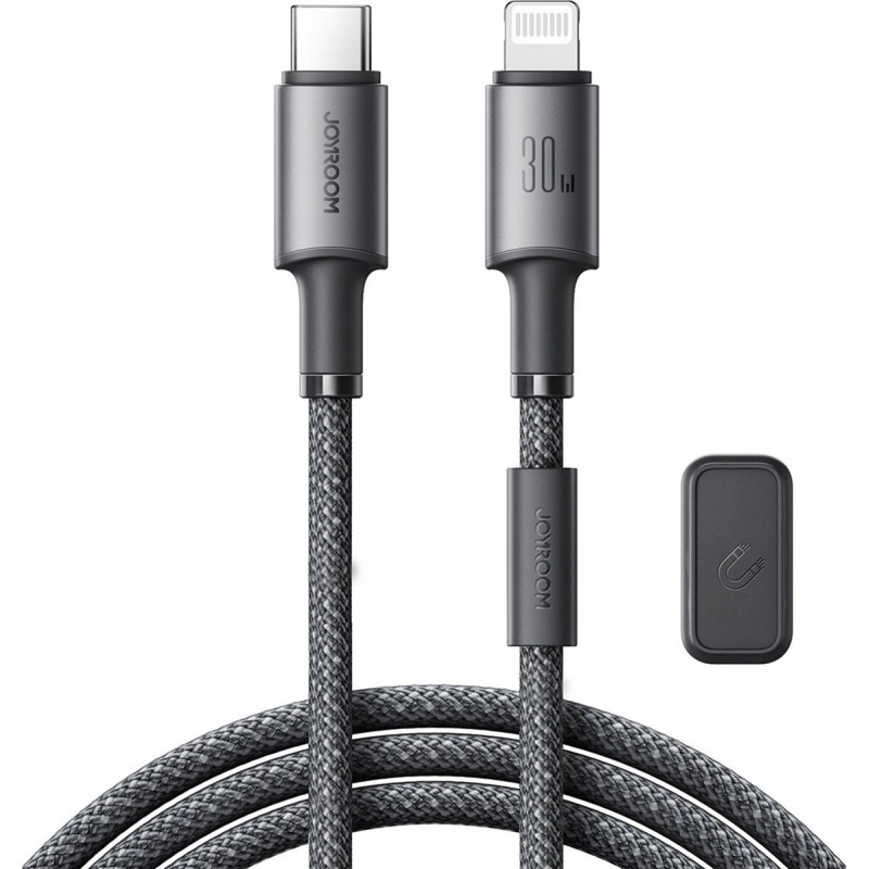 Joyroom 30W USB-C Lightning cable 1.2m gray