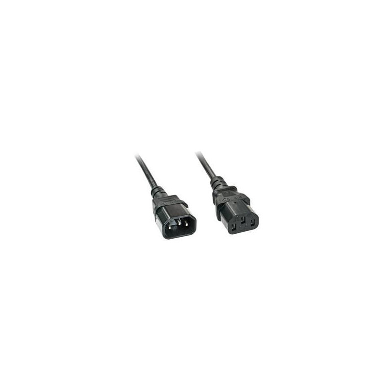 Lindy - power extension cable - power IEC 60320 C13 to IEC 60320 C14 - 3 m