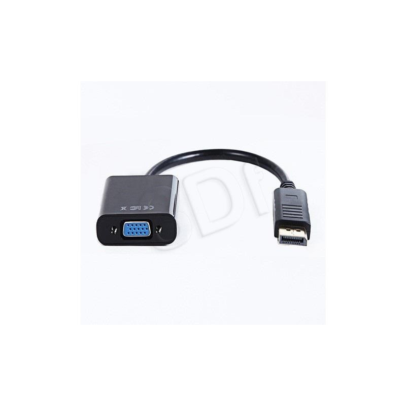 Gembird Displayport adapter displayport 1.1-VGA on cable black