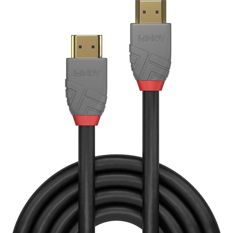 Lindy HDMI Kabel Ultra High Speed 2m Anthra Line