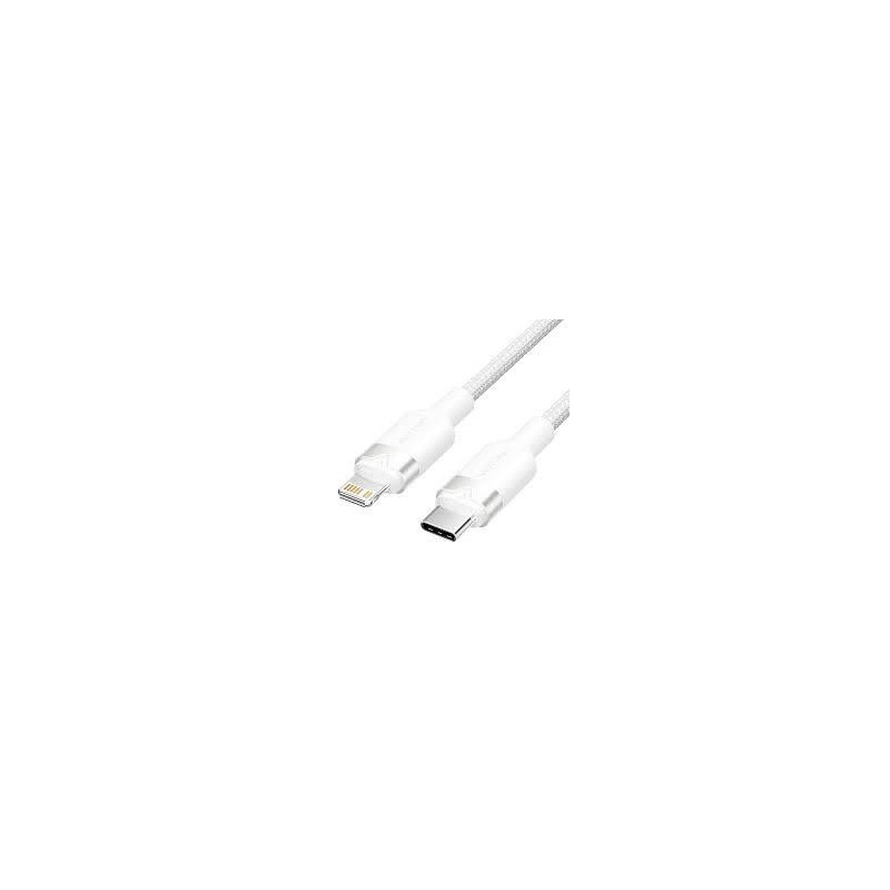 CABLE USB-C TO LIGHTNING / 1M WHITE LALWF VENTION