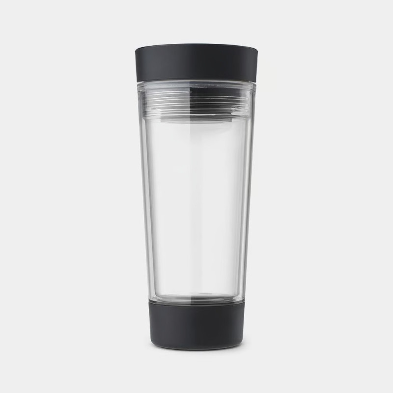 BRABANTIA Make &amp; Take ceļojumu tējas krūze 0.36 L dark grey 228766