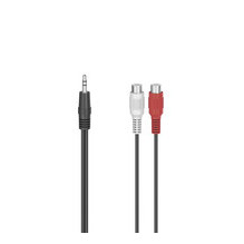 Hama RCA - 3 5 mm melna - Vads