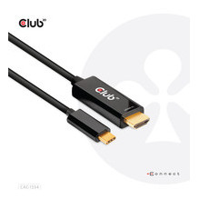 Club3D HDMI-Kabel A - USB-C aktiv 4K60Hz 1 8m retail