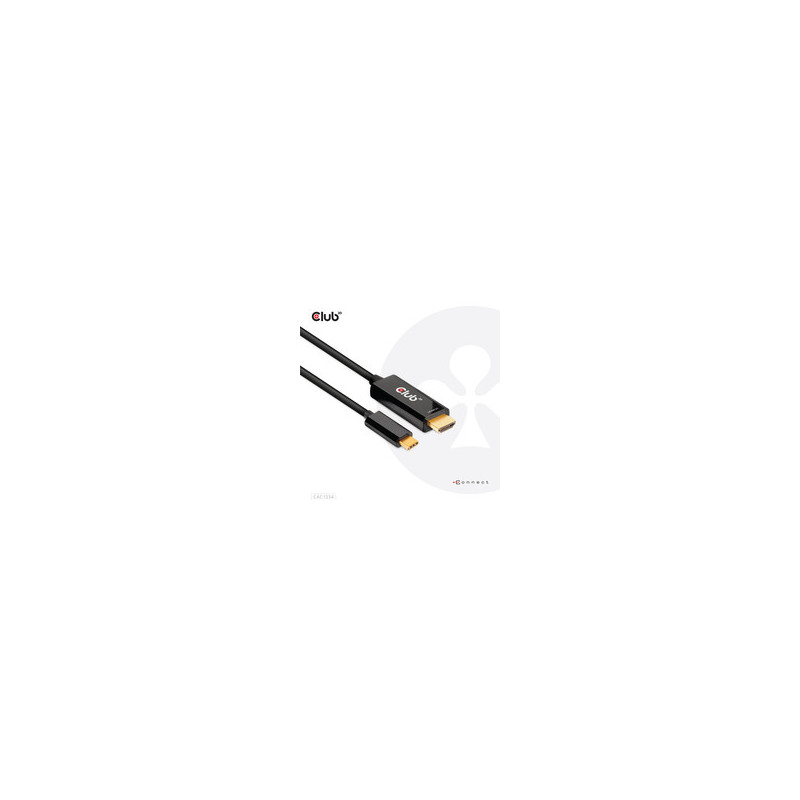 Club3D HDMI-Kabel A - USB-C aktiv 4K60Hz 1 8m retail
