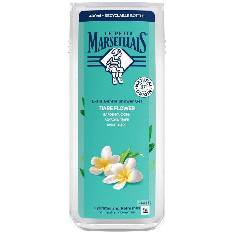 Le Petit Marseillais Extra Gentle Shower Cream (Tiare Flower) 400 ml