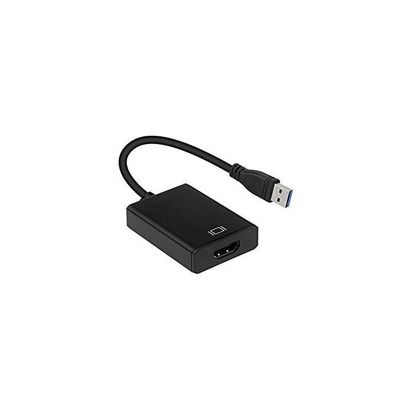 Gembird USB display adapter (USB 3.0-HDMI) black