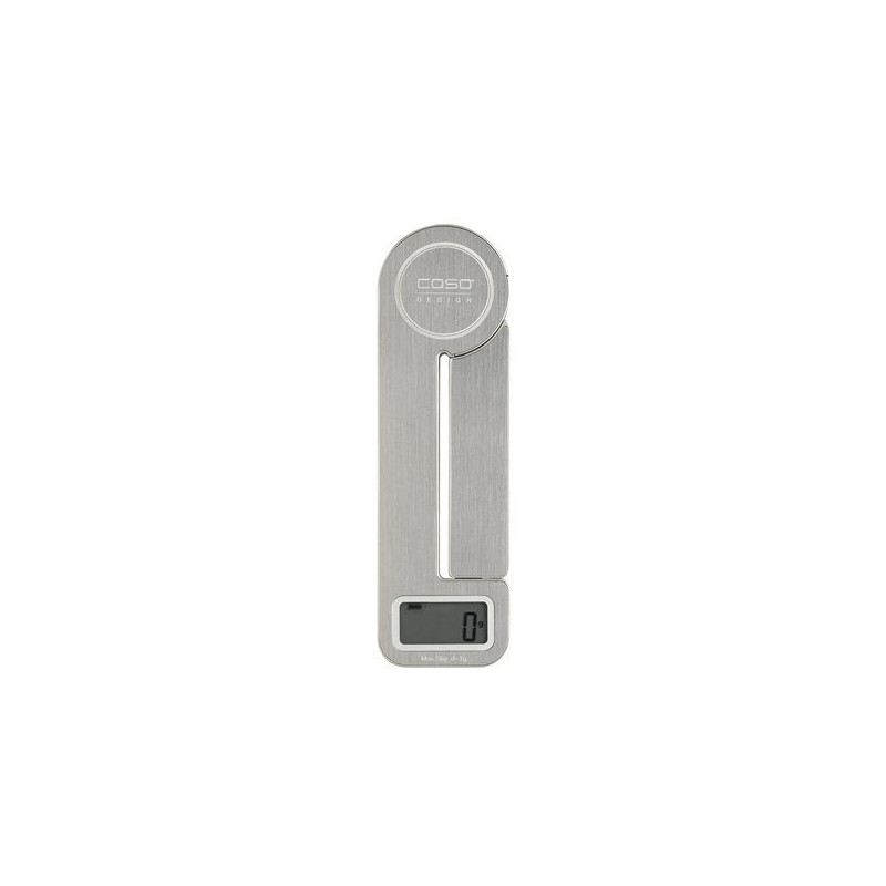 Caso Scales KitchenEcostyle Max 5 kg Graduation 1 g Display type LCD Stainless steel