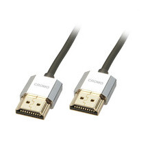CROMO Slim HDMI High Speed A / A Kabel 0 5m with Ethernet