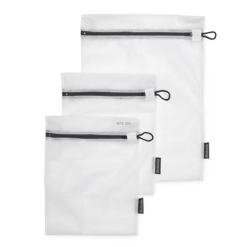 BRABANTIA drēbju mazgāšanas somas 3gb. white 149221