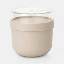 BRABANTIA Make &amp; Take Breakfast Bowl Soft Beige