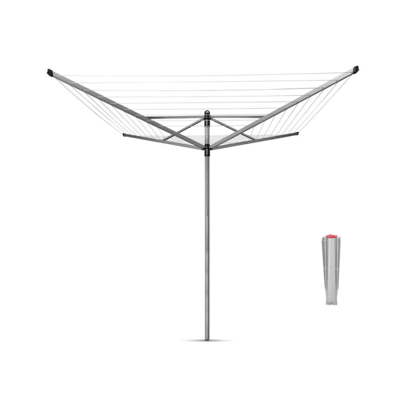 Veļas žāvētāj L-O-M 40m met.stip. - Metallic Grey Brabantia