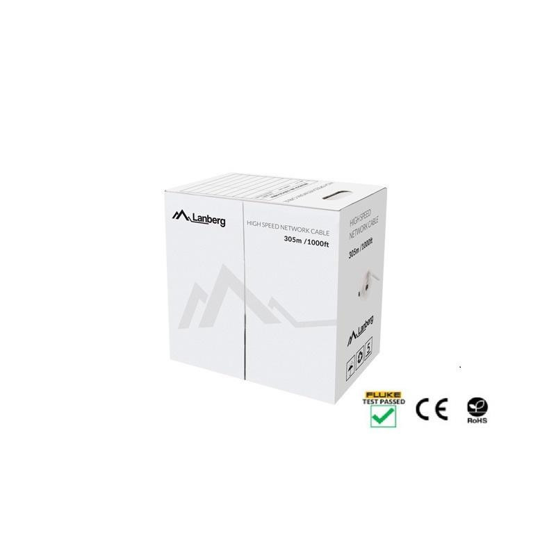 Kabel UTP Kat.6 CU 305m drut LCU6-12CU-0305-