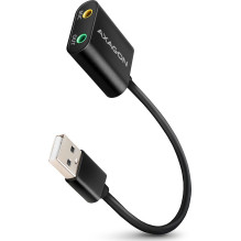 AXAGON ADA-12 USB 2.0 Stereo Audio Mini-Adapter 15 cm Kabellange