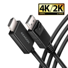 CABLE DP TO HDMI 1.8M / RVD-HI20C2 AXAGON