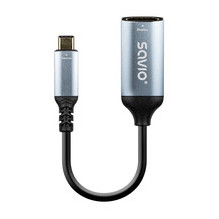 Adapteris Savio USB Type-C Male - HDMI Female 4K 5901986048961