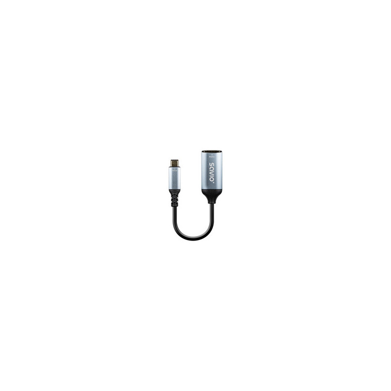 Adapteris Savio USB Type-C Male - HDMI Female 4K 5901986048961