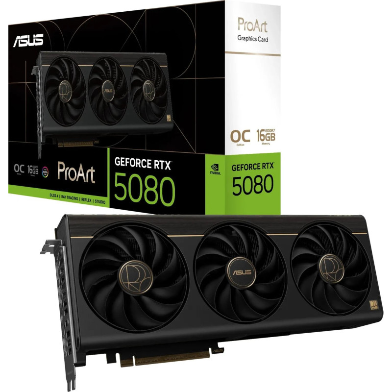 ASUS GeForce RTX 5080 ProART OC 16GB DLSS 4