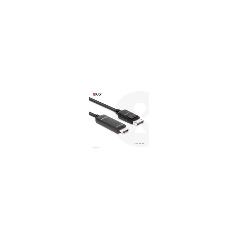 Club3D DisplayPort - HDMI cable 3m black (CAC-1087)