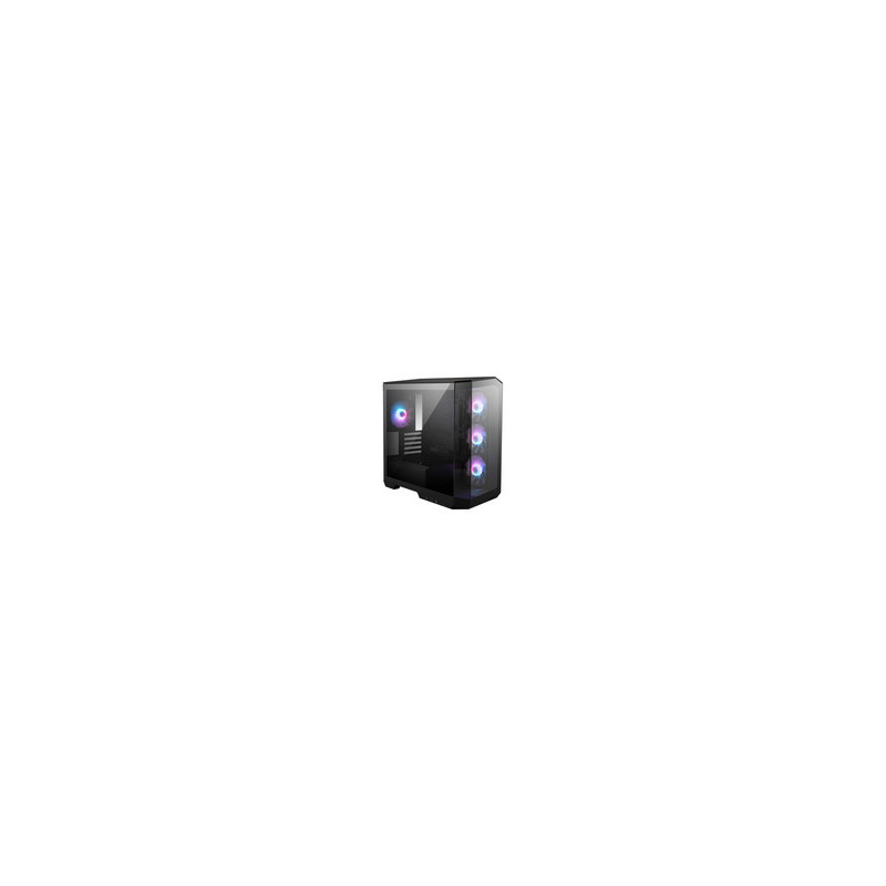 MSI MAG PANO M100R PZ - Micro Tower - PC - Schwarz - ATX - micro ATX - Gaming - Multi (306-7G24R21-809) 4711377136471