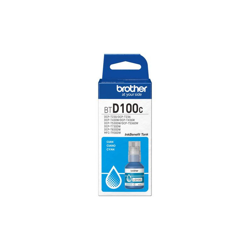 Brother Brother BTD100C Cyan Ink refill 5000 pages 4977766836975