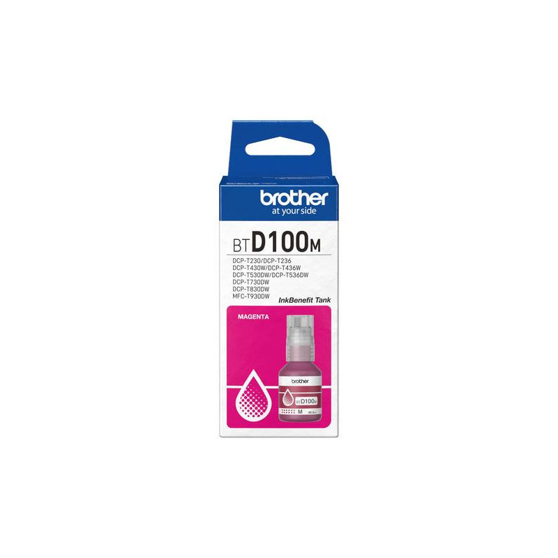 Brother Brother BTD100M Magenta Ink refill 5000 pages 4977766836982