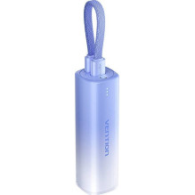 Powerbank 5000mAh Vention FHWL0 20W + kabel USB-C do lightning (niebieski)