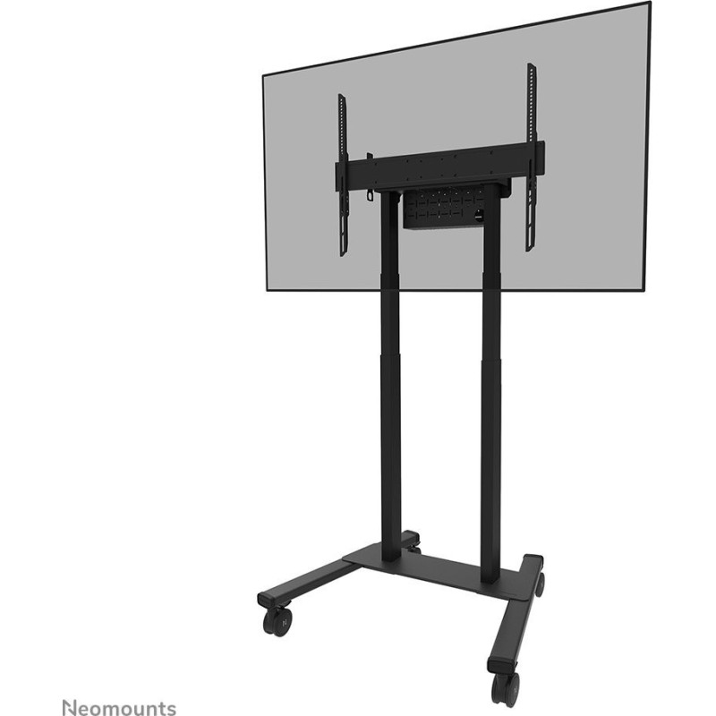 NEOMOUNTS BY NEWSTAR MOTORISED MOBILE FLOOR STAND - VESA 100X100 UP TO 800X600 BLACK