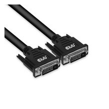 Club3D DVI-Kabel Dual Link (24+1) bidirektional 10m St / St retail