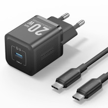 MOBILE CHARGER WALL USB +CABLE / 20W TZ-FEPB0-EU-01 VENTION TZ-FEPB0-EU-01 (6922794786233)