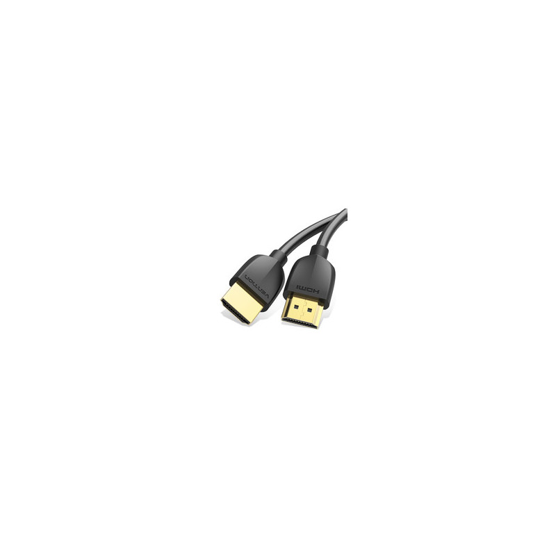 Cable hdmi 2.0 4k portatil vention aaibi hdmi macho hdmi macho 3m negro