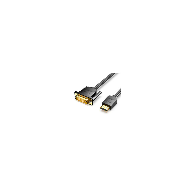 Cable conversor vention abfbi dvi macho hdmi macho 3m negro