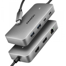 AXAGON USB-C 10Gbps DUAL 4K...