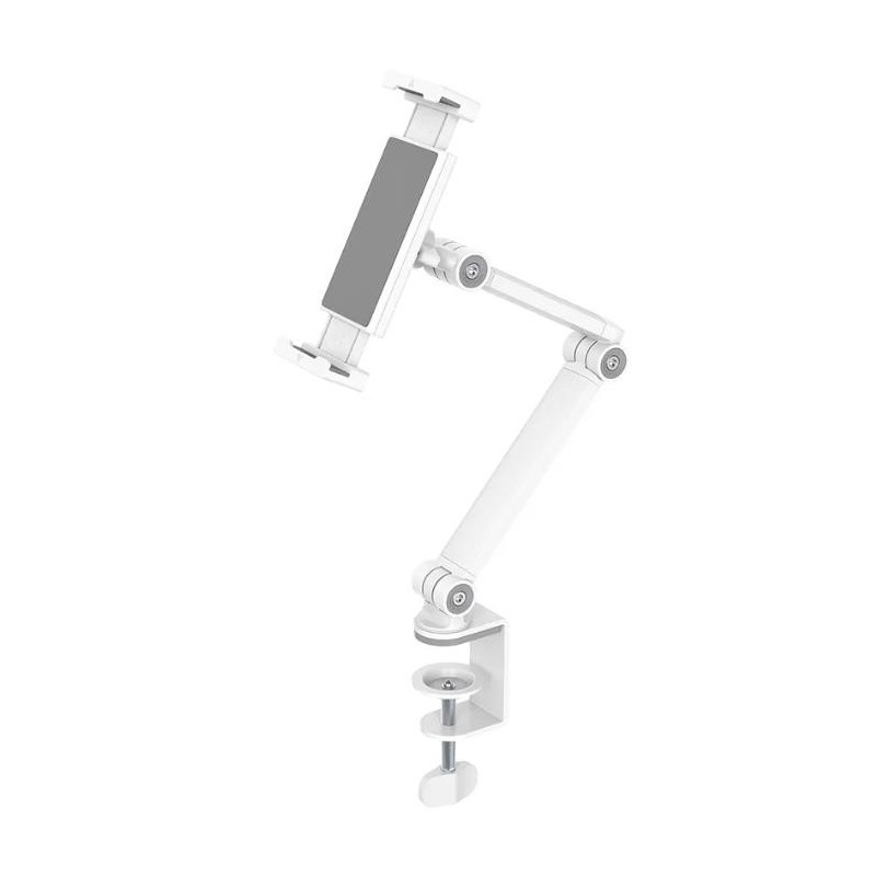 NEOMOUNTS TABLET DESK CLAMP (SUITED FROM 4 7" UP TO 12.9") WHITE