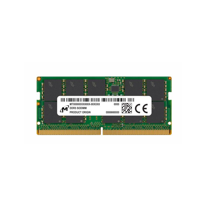 Server Memory ModuleMICRONDDR516GBECC5600 MHzCL 461.1 VMTC10C1084S1TC56BR