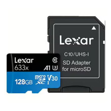 MEMORY MICRO SDXC 128GB UHS-I / W / A LMSBLPL128G-BNANG LEXAR
