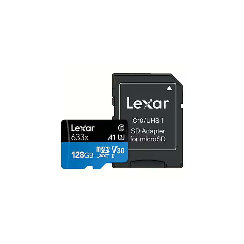 MEMORY MICRO SDXC 128GB UHS-I / W / A LMSBLPL128G-BNANG LEXAR