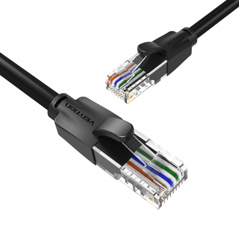 Cable de red rj45 utp vention ibebg cat.6 1.5m negro
