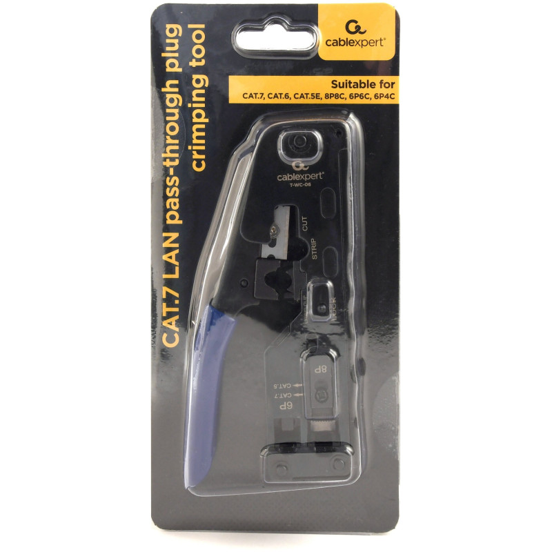 CRIMPING TOOL UNIVERSAL / RJ45 / RJ12 / RJ11 T-WC-06 GEMBIRD
