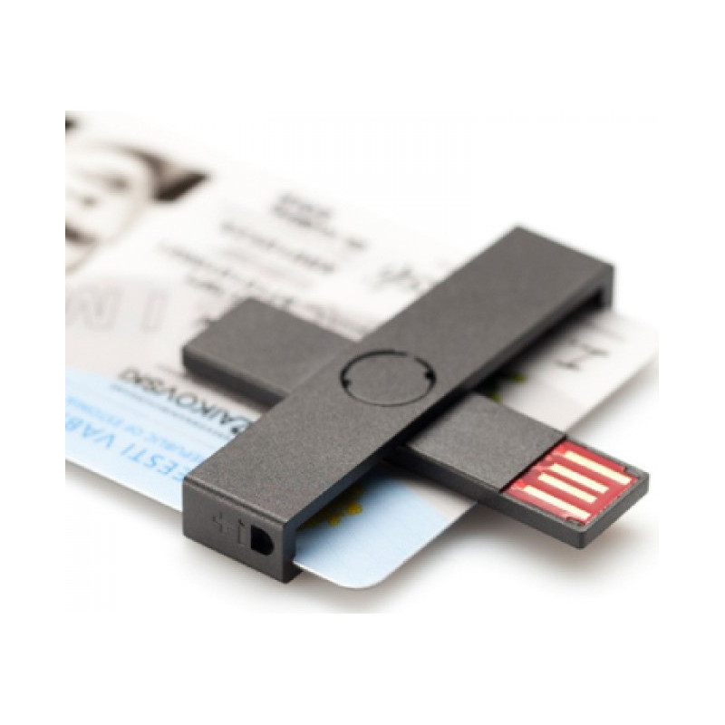 +ID Smart Card Reader black BLISTER