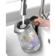 Salter EK5078IRFVDE Iridescent Glass Kettle