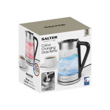 Salter EK5078SSFVDE Colour Changingt Glass Kettle Salter EK5078SSFVDE Colour Changingt Glass Kettle